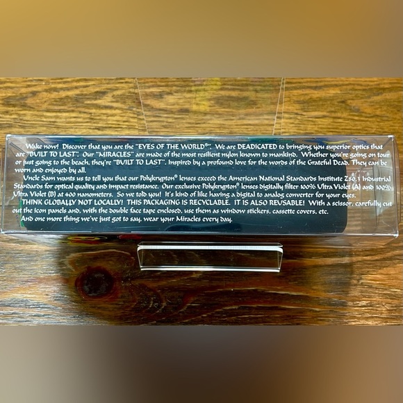 Grateful Dead | Vintage Sunglasses | 1990s | Miracle | NIB - Picture 3 of 11